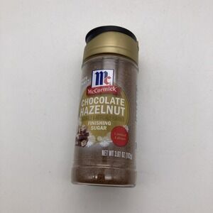 McCormick Holiday Finishing Sugar Chocolate Hazelnut Limited Edition